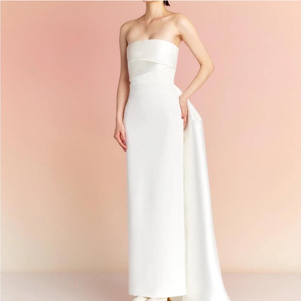 Solace London The Kinsley Maxi Dress in Cream size US 4
